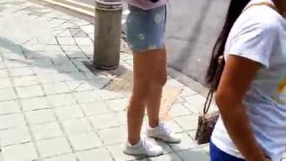 Another candid video of beautiful legs~ #sggirls #enroutetolibrary #student