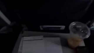 Passenger airline blowjob