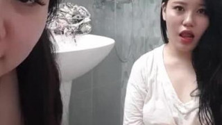 [韓國] 大奶妹妹最愛洗澡~把浴室當成我的直播間~