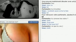 Horny french teen on chatroulette