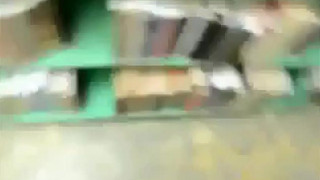 Public library suck and hard fuck from behind