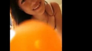 Cute HK asian Hong Kong GF sexy tease with BF
