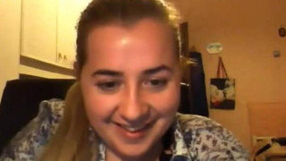 Ukranian girl showing her big boobs on Skype