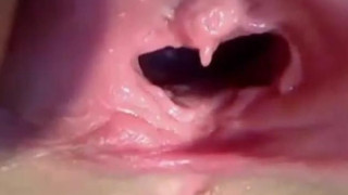 more close up pussy gaping  from Roxane