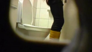 Blonde amateur teen toilet pussy ass hidden spy cam voyeur 7