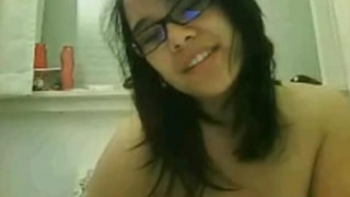 Amanda nasty teen with glasses masturbate